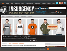 Tablet Screenshot of insurgency.pl